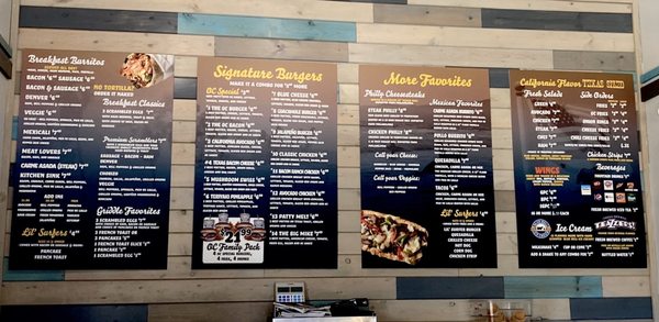 Menu photo 6 OC Burgers Haltom City, TX