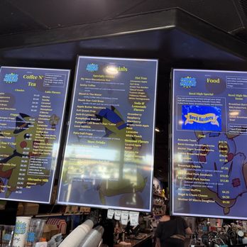Coffee N' Comics - Menu - Coffee & Tea Near Me - Sparks, Nevada