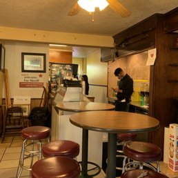 a man in the kitchen