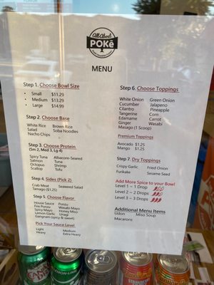 Menu photo 3 All About Poke Los Angeles, CA