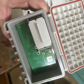 Sprinkler Warehouse - The battery pack already installed, and finger prints inside of this "New" $248 item. - Nurseries & Gardening Near Me - Katy, Texas