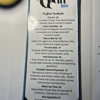 Fin Bistro - Seafood Near Me - Marco Island, Florida