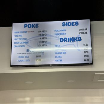 Ho’omana Fish - Menu - Poke Near Me - Waipahu, Hawaii