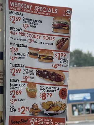 Menu photo 6 A&W Restaurant Berkley, MI Menu photo 6 A&W Restaurant Berkley, MI