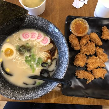 Sakura Express - ka ra a ge ramen (fried chicken) The hard boiled egg was the best I've ever had.  They put something in the yolk and it was to die for. - Dim Sum Near Me - Bowie, Maryland