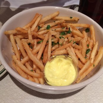 Farm Bloomington - The famous garlic fries, very subpar. Also the dip was very bland that it came with as well. - New American Near Me - Bloomington, Indiana Farm Bloomington - The famous garlic fries, very subpar. Also the dip was very bland that it came with as well. - New American Near Me - Bloomington, Indiana