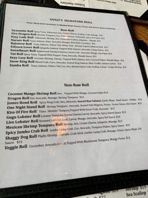 Menu photo 3 GuGu Asian Table Kennett Square, PA