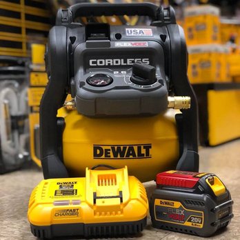 Slim's Power Tools - We have this great Dewalt 2.5 gal cordless air compressor kit at both locations! - Hardware Stores Near Me - Honolulu, Hawaii Slim's Power Tools - We have this great Dewalt 2.5 gal cordless air compressor kit at both locations! - Hardware Stores Near Me - Honolulu, Hawaii