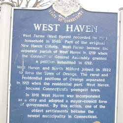 West Haven Historical Marker