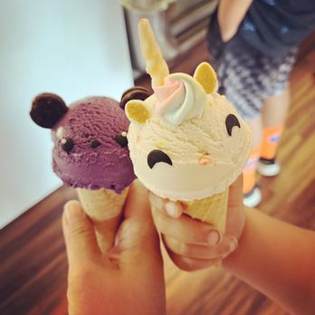 Eli's Ark - Purple Ube panda & Birthday cake unicorn - Gelato Near Me - Chicago, Illinois Eli's Ark - Purple Ube panda & Birthday cake unicorn - Gelato Near Me - Chicago, Illinois
