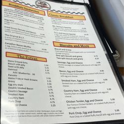 TC's Grill - Menu