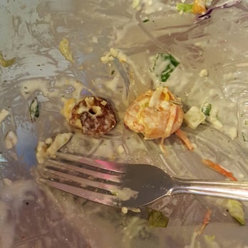 Fuzzy's Taco Shop - Shrimp on salad today. - Tex-Mex Near Me - McKinney, Texas