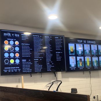 Milk+Tea - menu - Coffee & Tea Near Me - Austin, Texas