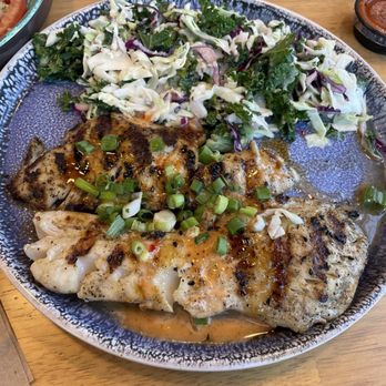 California Fish Grill - WILD ROCKFISH with KALESLAW - Seafood Near Me - San Jose, California