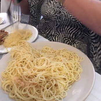 Mosca's Restaurant - Pasta comes plains, only ordered to accompany the shrimp and oysters - Cajun/Creole Near Me - Westwego, Louisiana Mosca's Restaurant - Pasta comes plains, only ordered to accompany the shrimp and oysters - Cajun/Creole Near Me - Westwego, Louisiana