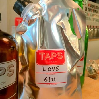Taps Fill Station - Filled with "Love" - Beer, Wine & Spirits Near Me - Baltimore, Maryland