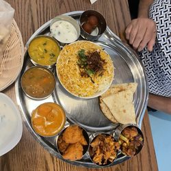 House of Biryani and Kebabs - Vegetable Thali