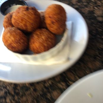 Churchill's - Pimento Cheese Hush Puppies - Pubs Near Me - Savannah, Georgia Churchill's - Pimento Cheese Hush Puppies - Pubs Near Me - Savannah, Georgia