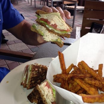 Yard House - Turkey club. Sweet potato fries - New American Near Me - Boca Raton, Florida Yard House - Turkey club. Sweet potato fries - New American Near Me - Boca Raton, Florida