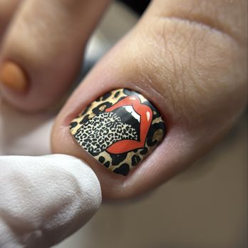 Nail House - Detailed gel design completed after precise Russian Dry Pedicure preparation. Clean cuticle work, sterile instruments, long-lasting wear. - Nail Salons Near Me - Jacksonville, Florida
