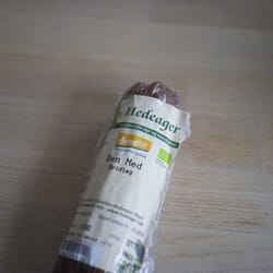 SuperBrugsen - Biodynamisk spegepølse fra Hedeagergaard