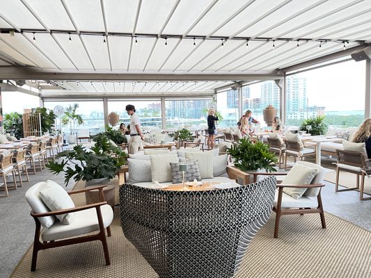 Level 6 Rooftop Restaurant Miami by null