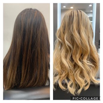 AZNA Salon - Before and after! - Hair Salons Near Me - Bethesda, Maryland
