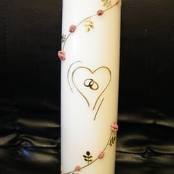 Kerzen Art - Hochzeitskerze