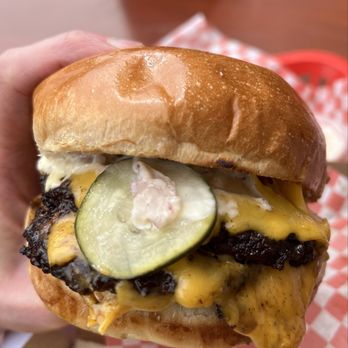 Small Cheval- Fulton Market - Signature Double Cheeseburger - Burgers Near Me - Chicago, Illinois