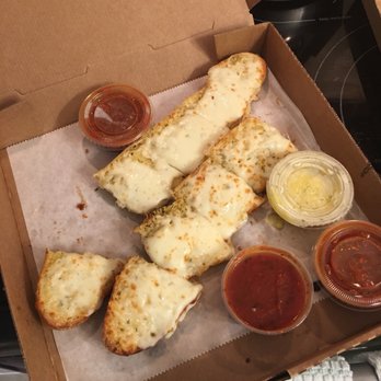 Giuseppe's Pizza - Garlic cheese bread...I couldn't help but to tear into this before I could take its picture. - Italian Near Me - St Pete Beach, Florida