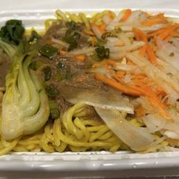 Vegetarian Dan Dan Noodle / 全素担担面 - Q71