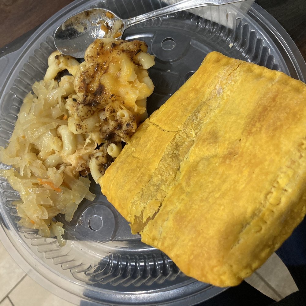 Jam Doung Style - Beef Pie, Macaroni and Cheese & Cabbage - Caribbean Near Me - Washington, DC, District of Columbia