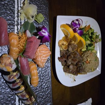 Jasmine Restaurant - Tuna and salmon sushi entree and filet mignon/shrimp hibachi entree - Japanese Near Me - Easton, Pennsylvania Jasmine Restaurant - Tuna and salmon sushi entree and filet mignon/shrimp hibachi entree - Japanese Near Me - Easton, Pennsylvania