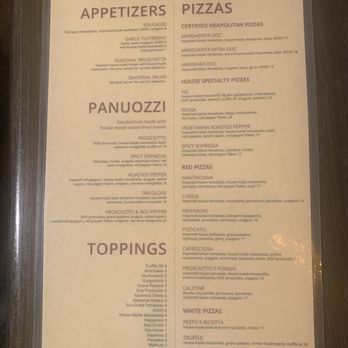 Venturi - Menu - Pizza Near Me - Goshen, Indiana
