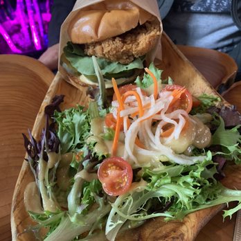 Culture Cafe - Fried Crispy Chicken Sandwich - Hawaiian Near Me - Bellingham, Washington Culture Cafe - Fried Crispy Chicken Sandwich - Hawaiian Near Me - Bellingham, Washington