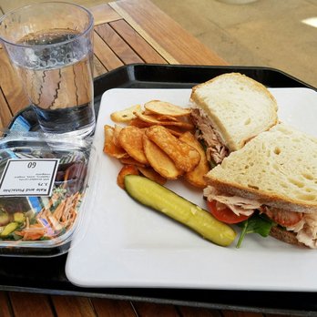 1919 Cafe - Turkey sandwich and side salad. - Salad Near Me - San Marino, California 1919 Cafe - Turkey sandwich and side salad. - Salad Near Me - San Marino, California