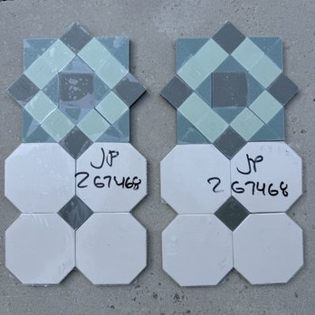 Heritage Tile - Crooked tiles in pattern sheets received from Heritage. - Building Supplies Near Me - Oak Park, Illinois