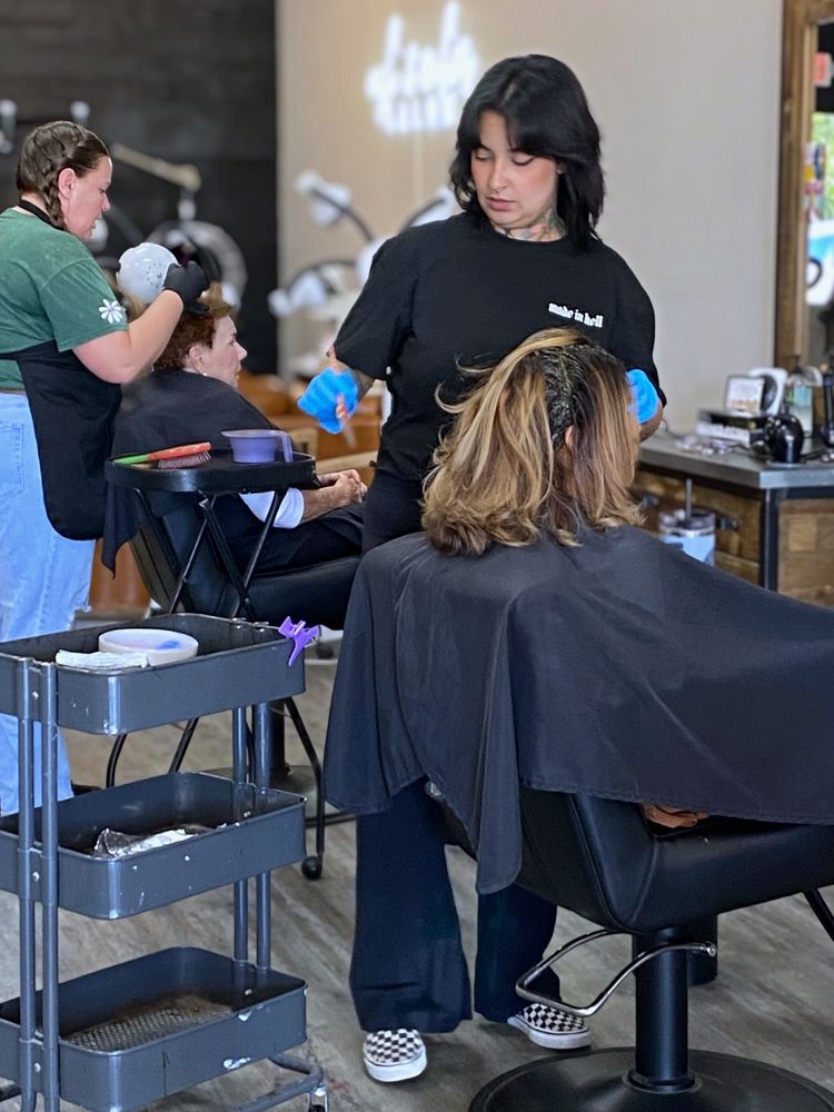 Ash & Ember Salon Logo