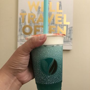 Mint Tea - Ocean Milk Foam - Bubble Tea Near Me - Eagan, Minnesota