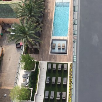 Hanover Montrose - View From my balcony the pool - Apartments Near Me - Houston, Texas Hanover Montrose - View From my balcony the pool - Apartments Near Me - Houston, Texas