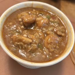 Seafood and sausage gumbo. Excellent!! Seafood and sausage gumbo. Excellent!!