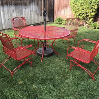 Rainn C Powder Coating - In my backyard. - Powder Coating Near Me - Pomona, California