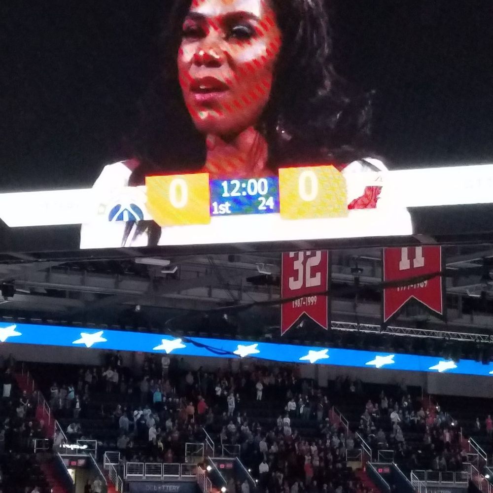 Capital One Arena - National Anthem singer. - Stadiums & Arenas Near Me - Washington, DC, District of Columbia Capital One Arena - National Anthem singer. - Stadiums & Arenas Near Me - Washington, DC, District of Columbia