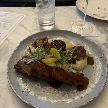 MICO - Queen Scallops & Chilean Slow Roasted Pork Belly - Argentine Near Me - Charlotte, North Carolina MICO - Queen Scallops & Chilean Slow Roasted Pork Belly - Argentine Near Me - Charlotte, North Carolina