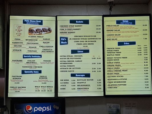Menu photo 4 Cheese Steak Restaurant Elk Grove, CA
