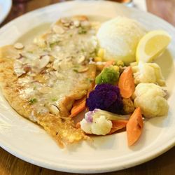 Nick's Seafood Restaurant - Filet of Petrale Sole Almondine
