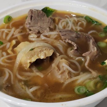 Pho & Roll Express - a bowl of soup with meat and noodles - Vietnamese Near Me - Oklahoma City, Oklahoma Pho & Roll Express - a bowl of soup with meat and noodles - Vietnamese Near Me - Oklahoma City, Oklahoma