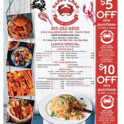 Happy Crab - Show this photo when you come in to get your discount off !!