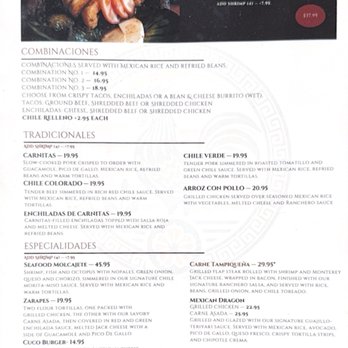 Cuco's Cantina - Menu - Seafood Near Me - Lancaster, California Cuco's Cantina - Menu - Seafood Near Me - Lancaster, California