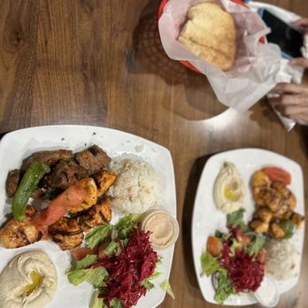 Truva Mediterranean Grill - Chicken Kebab Plate, Combination Kebab Plate, and bread - Mediterranean Near Me - Pleasanton, California Truva Mediterranean Grill - Chicken Kebab Plate, Combination Kebab Plate, and bread - Mediterranean Near Me - Pleasanton, California